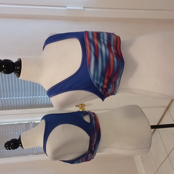 $4 Add-on Blue Sports Bra - Size XL - Picture 1 of 9